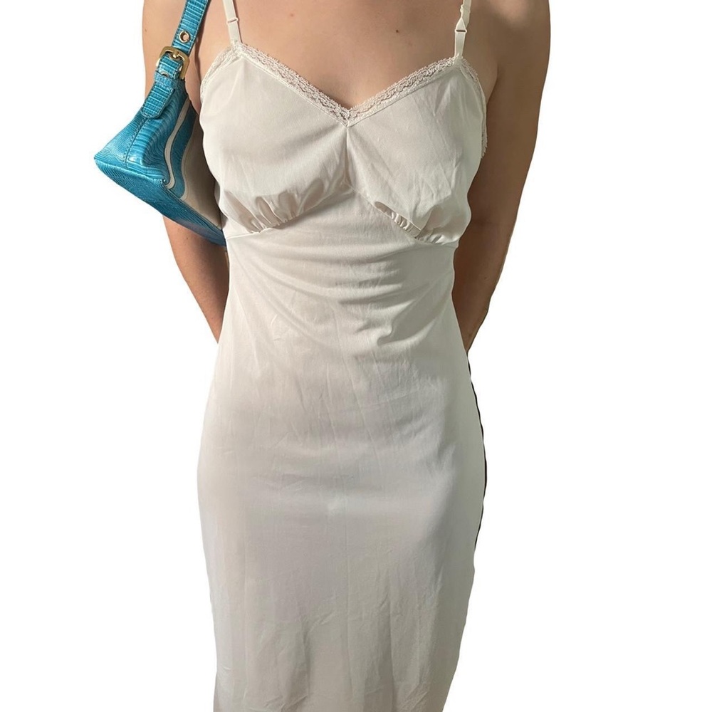 Vintage lace slip